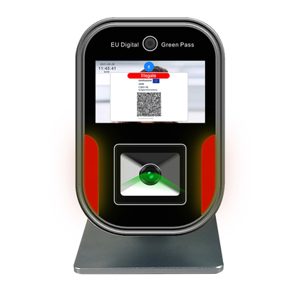5 인치 LCD 디스플레이 러시아 EU 그린 패스 스캐너 QR 코드 스캐너 리더