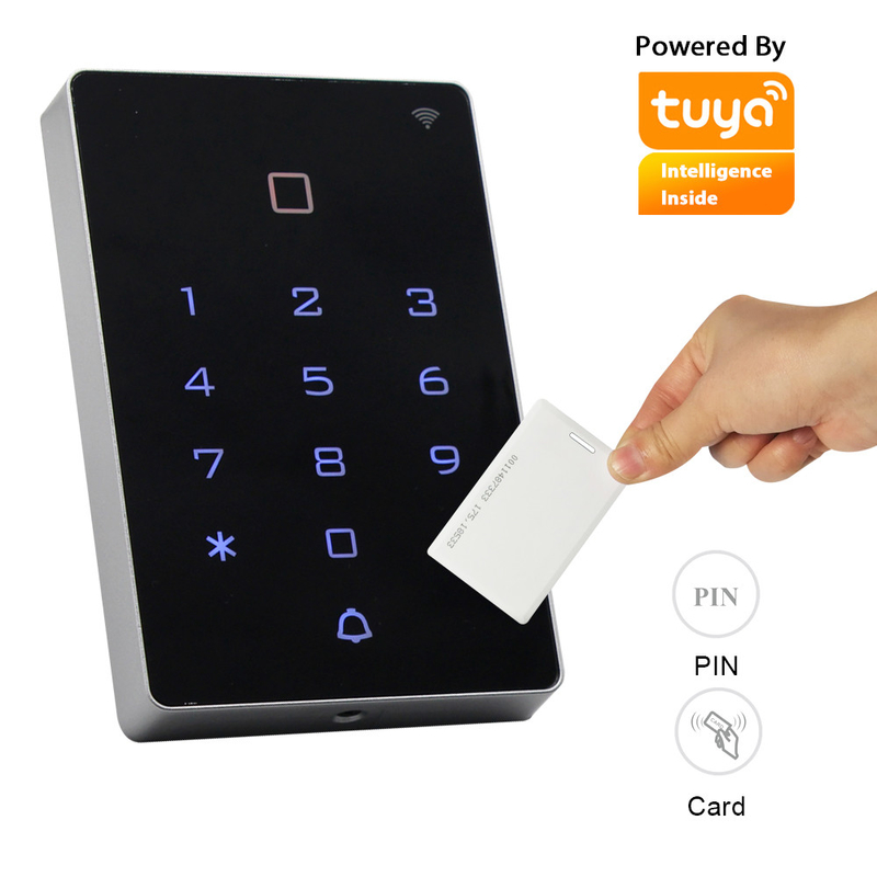 IP65 방수 RFID 카드 접근 제어 카드 리더 투야 앱 BLT 와이파이 무선 액세스