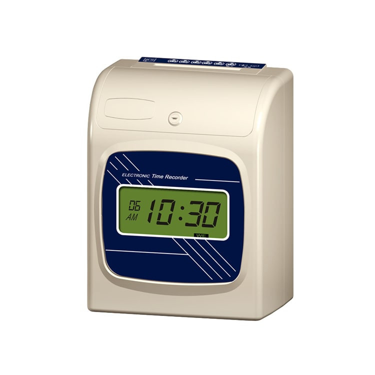 티미 공장도 가격 펀치 카드 시간 기록 시계 디지털 타임 레코더 전자적 날짜 시간 우표 자동판매기