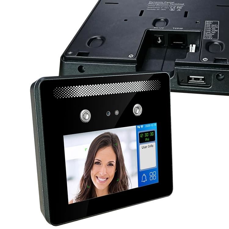 QR 스캐너 현명한 동적 HD TFT 5 인치 얼굴 인식 기계