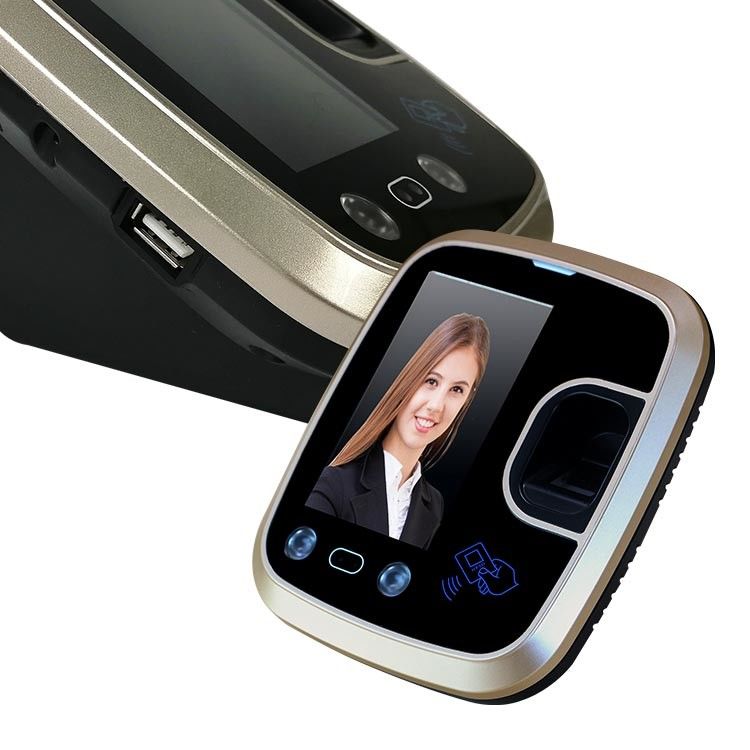 터치 스크린 RFID 4.3 인치 생체 측정 얼굴 인식 시스템