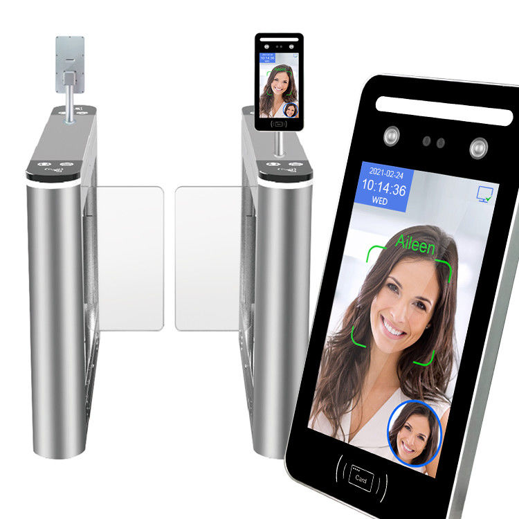 와이파이 무선 RFID 카드와 8 인치 얼굴 인식 접근 제어 시스템