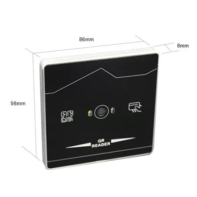 템퍼드 글라스 QR 부호 읽기장치 접근 제어 위건드 근접 카드 판독기
