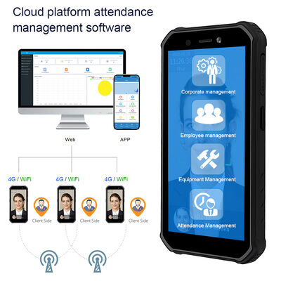클라우드 기반 관리 및 원격 모니터링 기능을 갖춘 얼굴 인식 기계, 다중 사이트 비즈니스 운영에 이상적