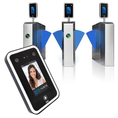 4.3 인치 만질 수 있는 스크린을 가진 RoHS 얼굴 인식 접근 제한 체계