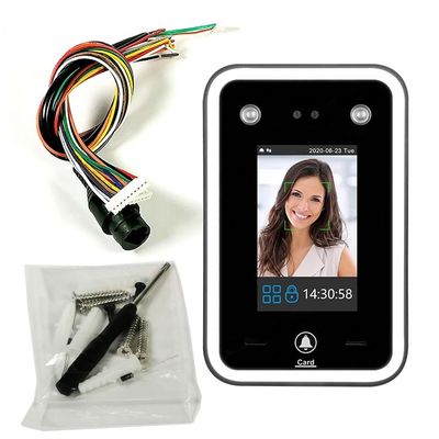 800*480P 동적 TMDF02 얼굴 인식 접근 제어 시스템