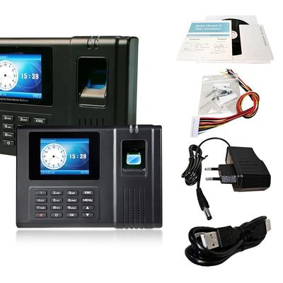 네트워크는 2.8 인치 지문 타임즈 지 참석 리코더를 펀칭합니다