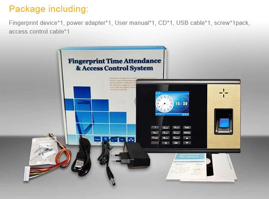 SIM 카드 GPRS 2.8 인치 무인 타임즈 지 출석 시스템