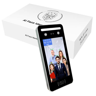 와이파이 무선 RFID 카드와 8 인치 얼굴 인식 접근 제어 시스템