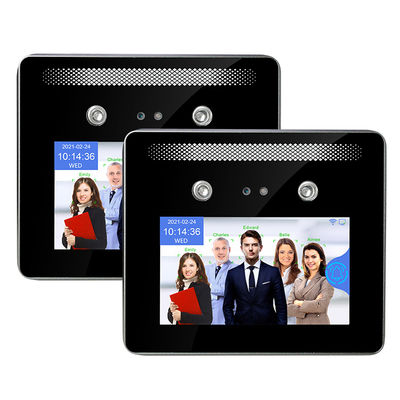 동적인 5.0 인치 얼굴 인식 기계 RoHS 시간 출석 접근 제한 체계