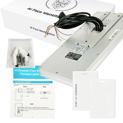 Wiegand 26/34 개찰구용 생체 인식 얼굴 인식 액세스 제어