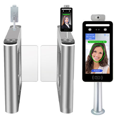 8 인치 안면 인식 접근 제한 시스템 체온 감지 측정