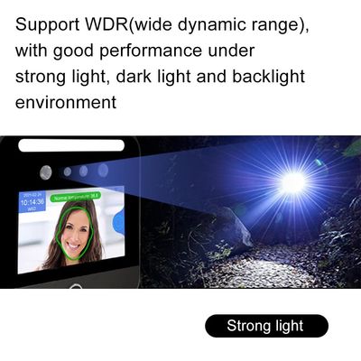 직원 얼굴 인식 출석 기계 온도 감지