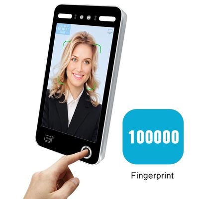 웹 생체 측정 동적 얼굴 독자 현명한 접근 제어 10.1 인치 리눅스 3.1