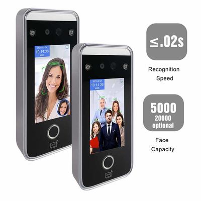 키가 큰 입지 생체 측정 타임즈 지 참석 기계 집적회로 카드 지문 RS485