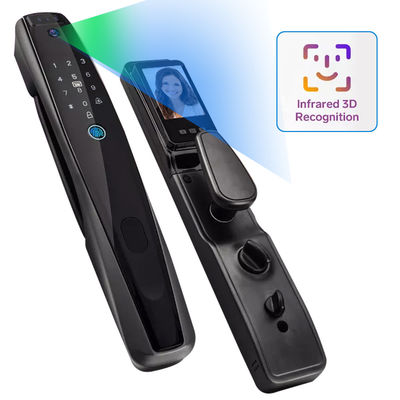 와이파이와 투야 현명한 지문 스마트 잠금장치 얼굴 인식 도어 록